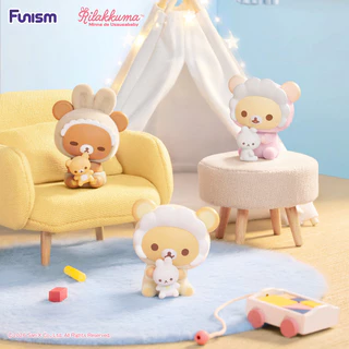 FUNISM Rilakkuma Ususababy Series กล่อง Action Figurines น่ารักอะนิเมะสะสมกล่องตาบอดตกแต่งบ้าน Handmade สไตล์ Surprise ของขวัญสําหรับคอลเลกชันคนรัก