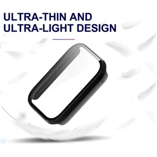 Hard PC สําหรับ Xiaomi Mi Band 10/9/8 Pro กรณีกระจกนิรภัยป้องกันหน้าจอสําหรับ Mi Band 9Pro 8Pro กันชน