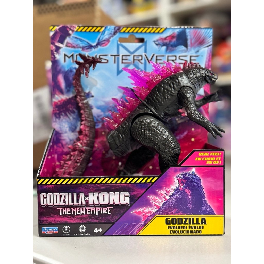 Godzilla Evolved Monsterverse Godzilla x Kong:ฟิกเกอร์ Empire Action ใหม่ - ใหม่