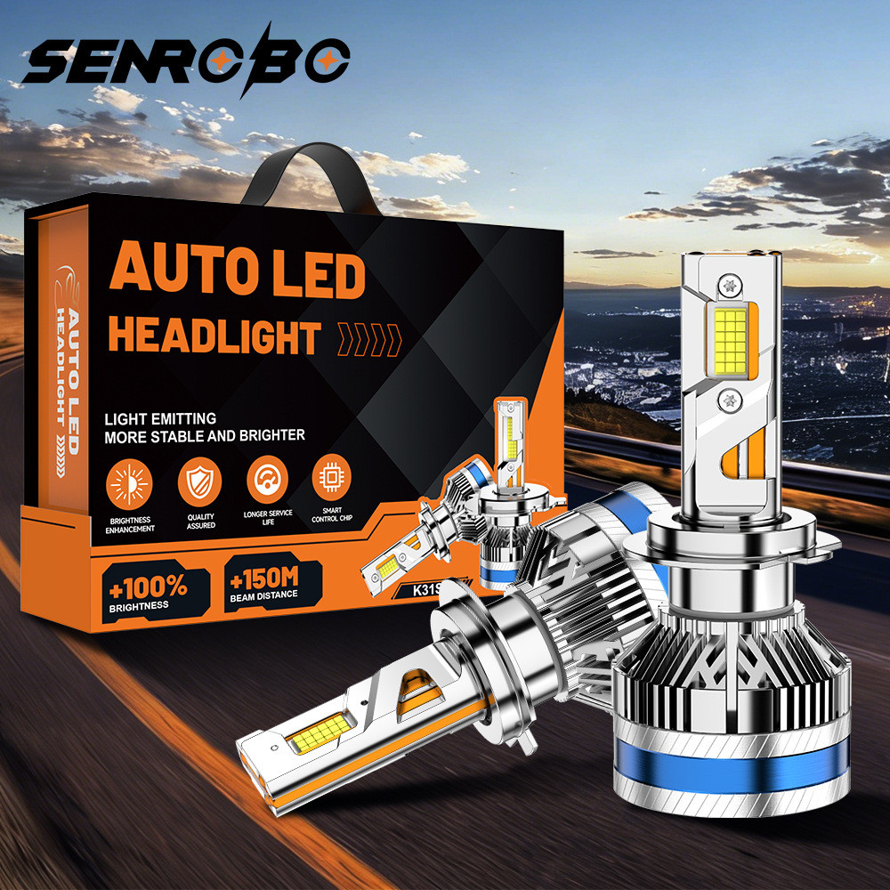 ไฟหน้ารถ LED K31S Super Bright280000LM หลอดไฟมอเตอร์ไซค์ Concentrate 12V 30W ไฟรถยนต์ดัดแปลงสากล IP6