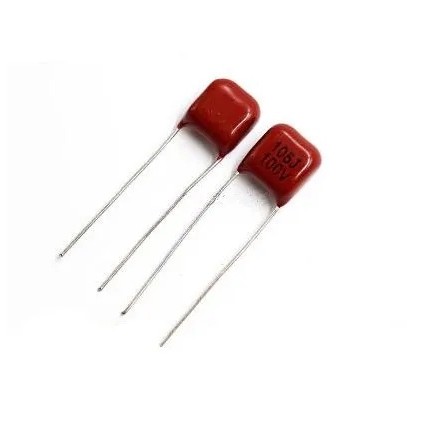 100PCS CBB ตัวเก็บประจุฟิล์มโพรพิลีน 63V 100V 102J 472J 103J 223J 473J 104J 447J 105J 224J