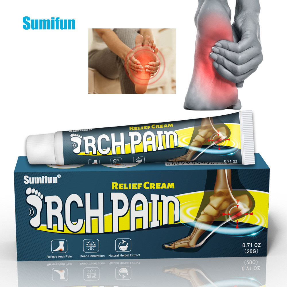 [คลังสินค้าพร้อม] sumifun Heel Sole Care Patch Arch Care Care Heel Heel Cream WJG