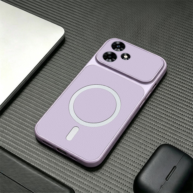 PBZZ สําหรับ infinix hot 30 play hot 30i hot 40 play hot 40 5g 2023 เคสโทรศัพท์ Softcase ซิลิโคนกันกระแทกปกดีไซน์ใหม่ความงามสําหรับสาวแม่เหล็กน่ารักสีม่วง KNBS3