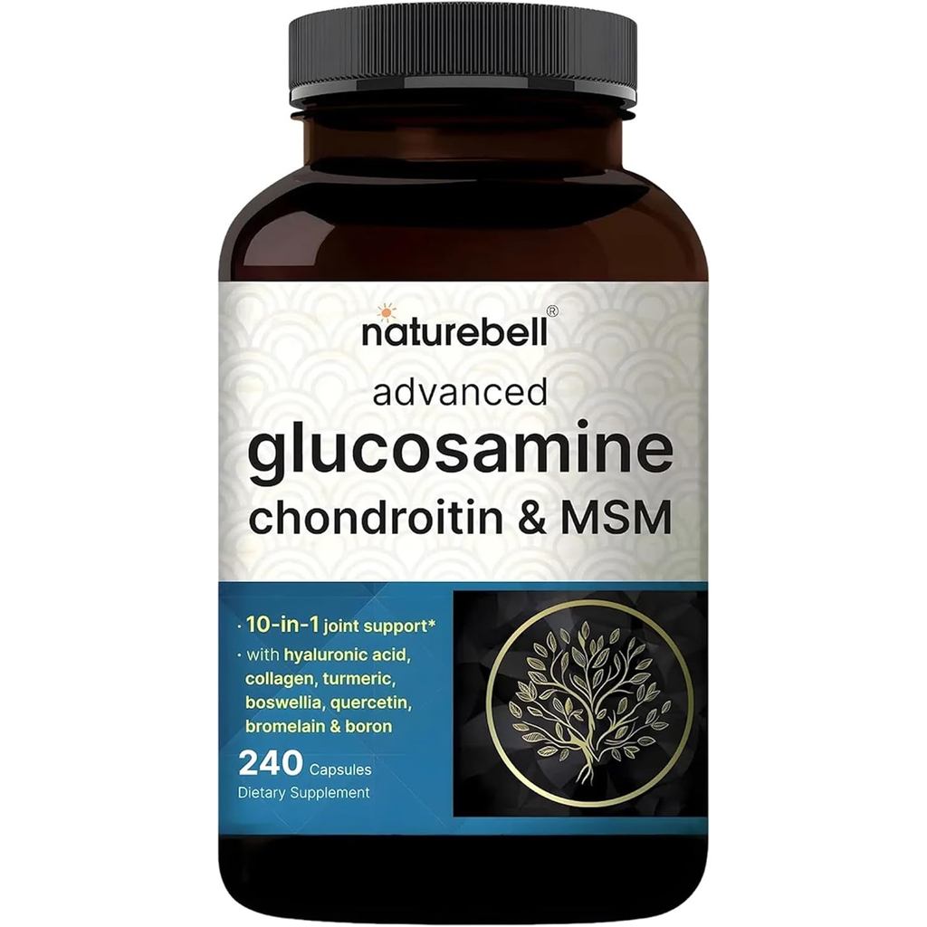 NatureBell Premium Amino Glucose Chondroitin และ M-240 Capsules-10 in 1 Joint Complex * -Mohyaluroni