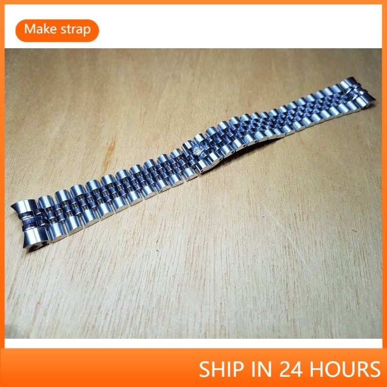 7/21✈Rolex สําหรับ 20 มม.21 มม. Rolex Datejust สายรัดเหล็ก Oyster Perpetual ผู้ชาย 316L สแตนเลส