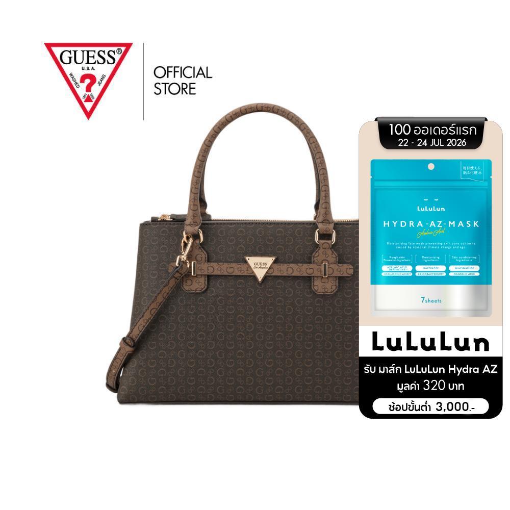 GUESS กระเป๋า รุ่น SG218006 ARIA SATCHEL สีน้ำตาล