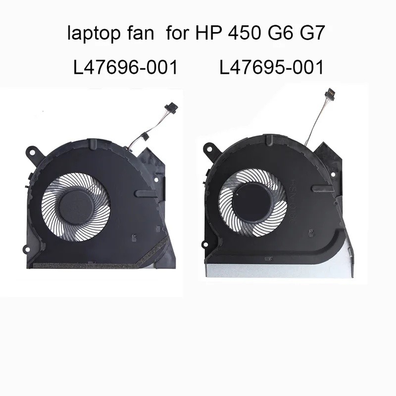 แล็ปท็อป CPU Cooling Cooler พัดลมสําหรับ HP Probook 455R 450 G6 G7 HSN-Q17C HSN-Q16C ZHAN 66 Pro 15 