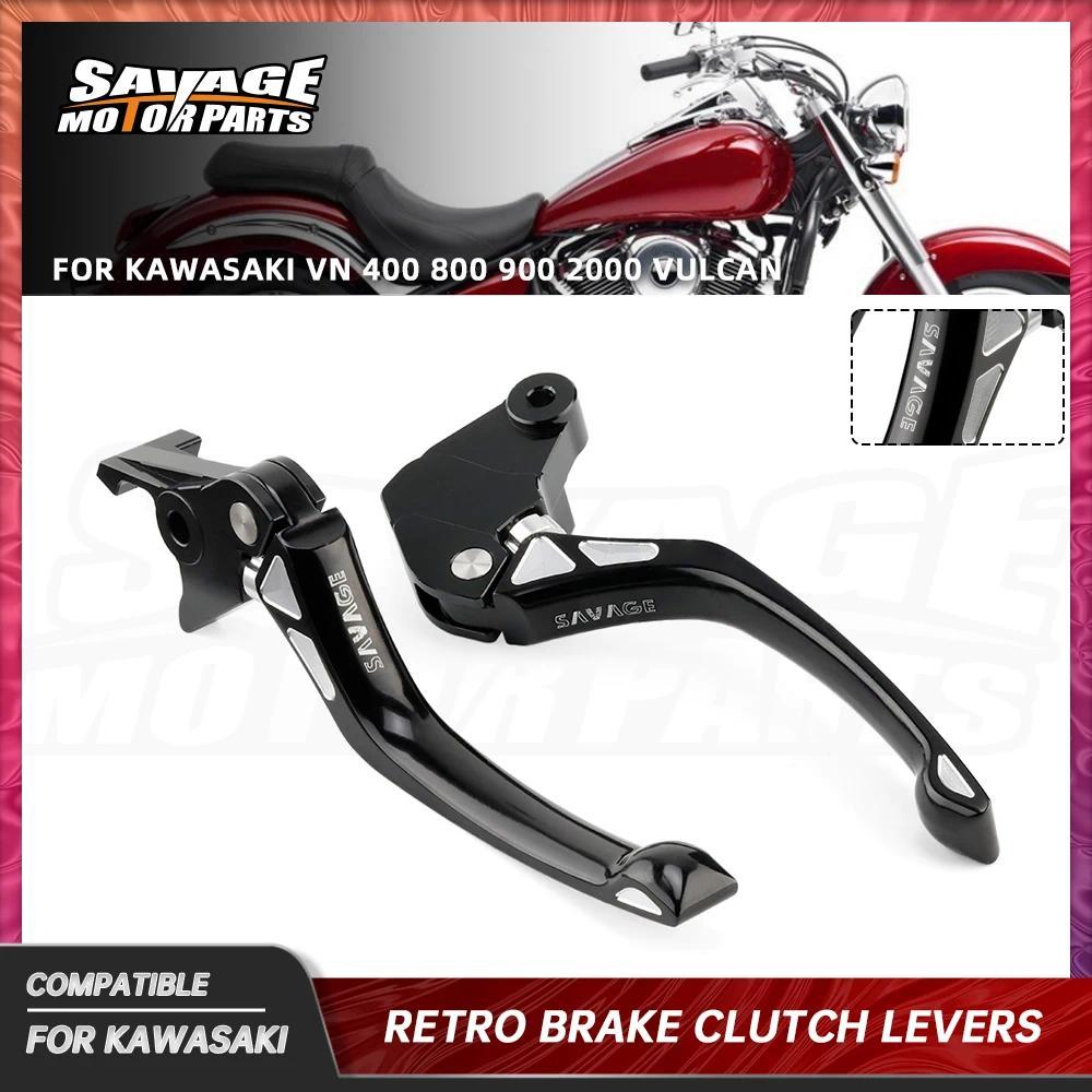 Kสําหรับ KAWASAKI VN400 VN800 VN900 VN2000 Vulcan รถจักรยานยนต์คลัทช์เบรคห้ามล้อมอเตอร์ Grips Handle