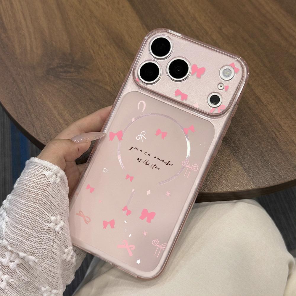 ⚡เคสใสแม่เหล็ก TPU เคส For iPhone 11 13 17 16 15 14 12 Pro Max เคสไอโฟน11 เคสโทรศัพท์มือถือ แบบใส หนา กันกระแทก-OT03