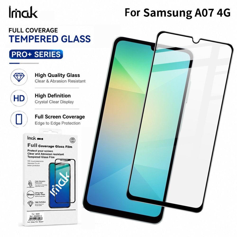 ฟิล์มกระจก สำหรับ Samsung Galaxy A07 Galaxy A06 Galaxy F06 Galaxy M06 ป้องกันลายนิ้วมือ FM0003