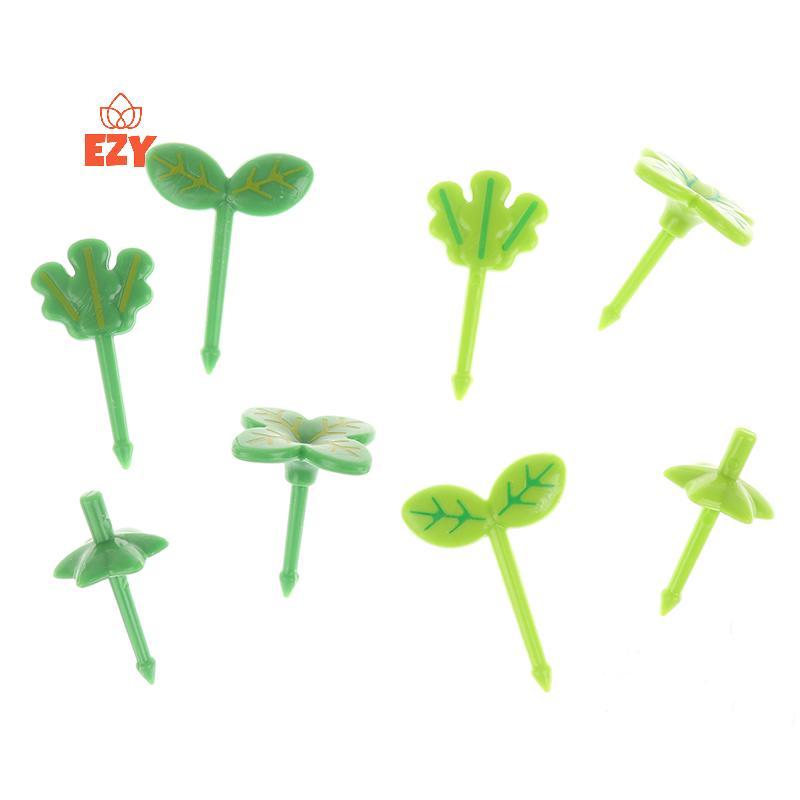 EZY 8pcs ผลไม้ Vork Tornenstoker ren สลัดเค้กขนาดเล็ก Pis สําหรับเด็กใหม่