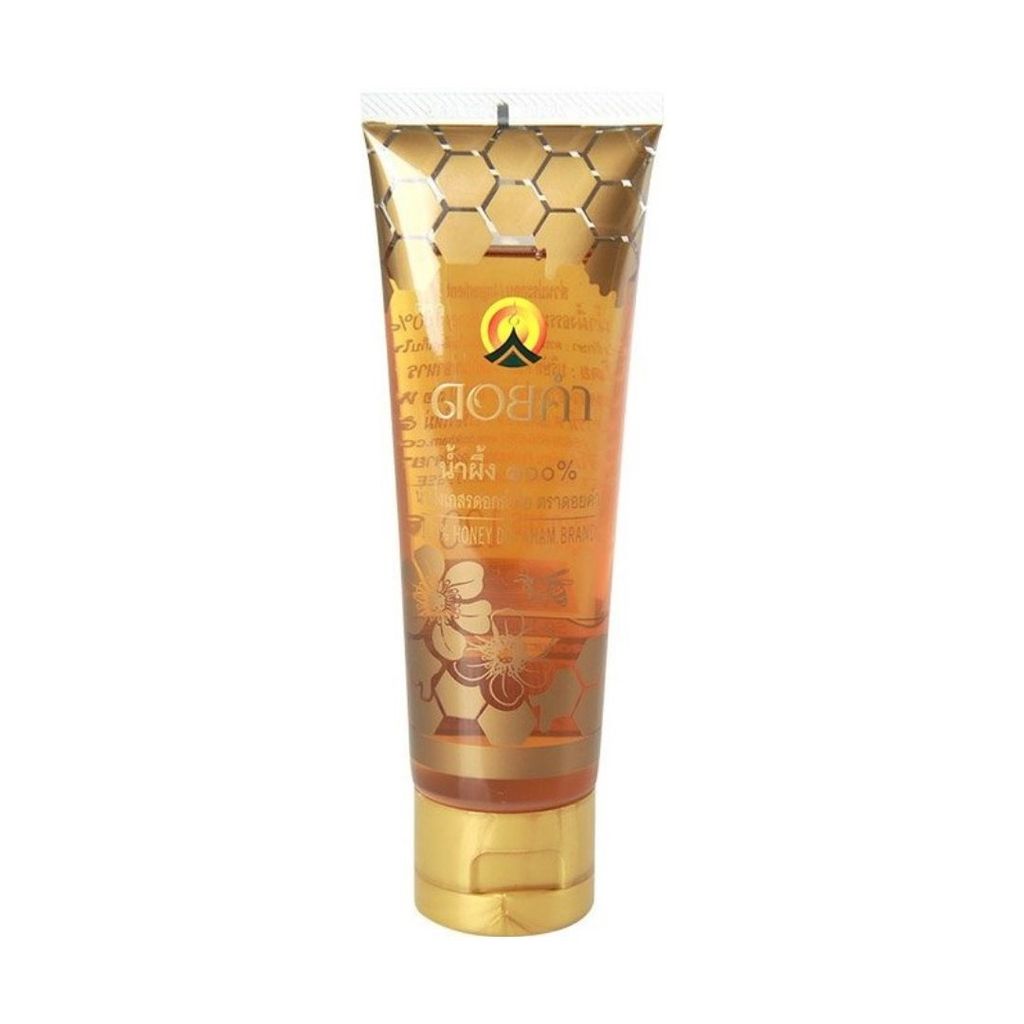 ดอยคำ น้ำผึ้งเกสรดอกลำไย Doi Kham Natural Honey 120g.