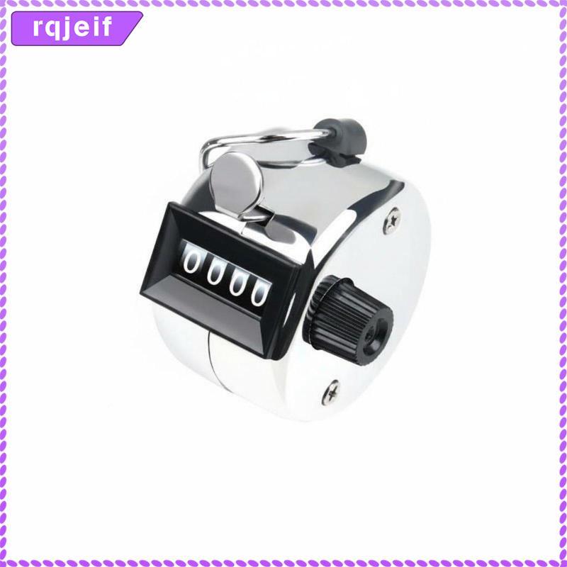[rqjeif] Hand Tally Counter ไม่ต้องใช้แบตเตอรี่ตัวเลข Tally Metal Regular