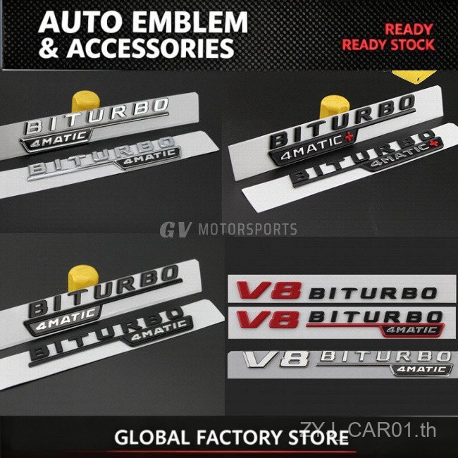 พร้อมสต็อก Biturbo 4Matic Biturbo 4Matic Plus V8 Biturbo 4 Matic Mercedes AMG สัญลักษณ์รถ M1OX