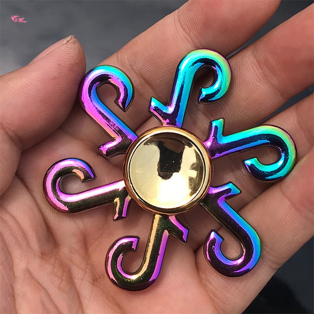 Metal Fidget Spinner Toy - Finger Hand Spinner สําหรับผู้ใหญ่วัยรุ่นความเครียดบรรเทา