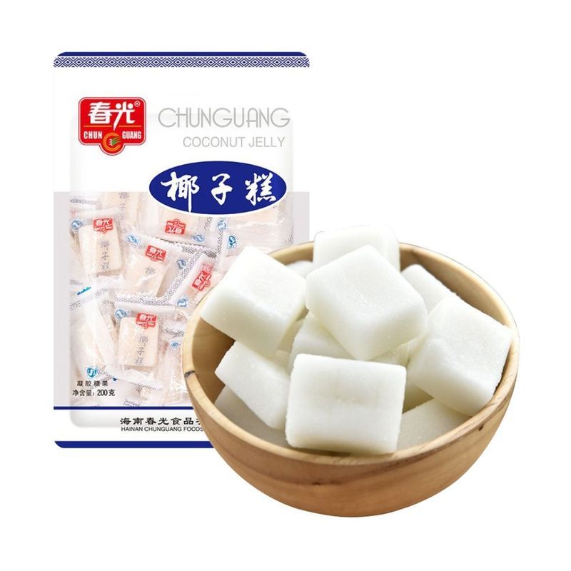 Chunguang เค้กมะพร้าว 200g ถุงไหหลําน้ําชายามบ่ายพิเศษกะทิขนมเค้กนุ่มของว่างสบายๆขนมขนม 727
