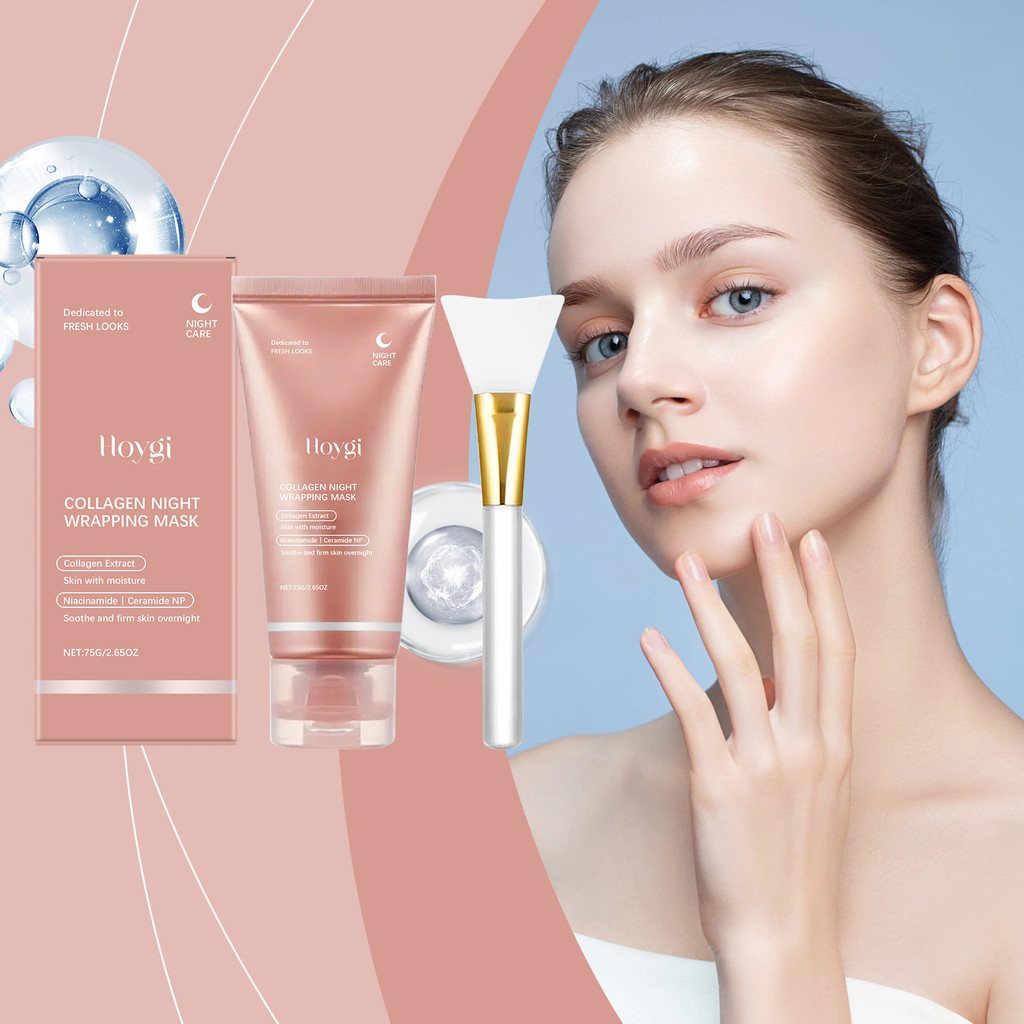 [คลังสินค้าพร้อม] HOYGI Collagen Peeling Peeling Mask Moisturizing Moisturizing Cleansing Night Care