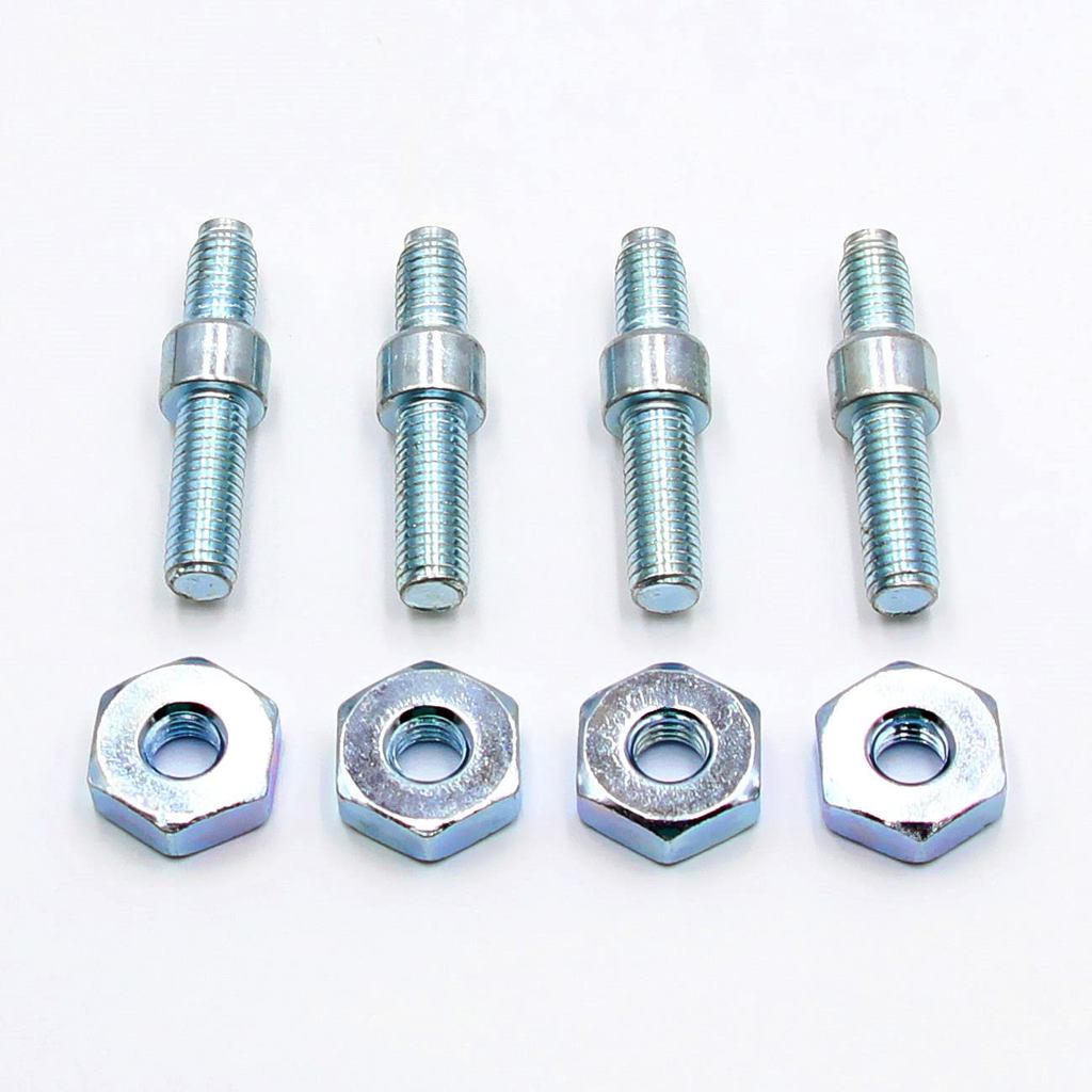 สกรูคอสตั๊ด Bar Nut M8 สําหรับ Stihl 064 066 MS640 MS650 (4 ชิ้น) | สําหรับ Stihl MS660 MS280 MS270 