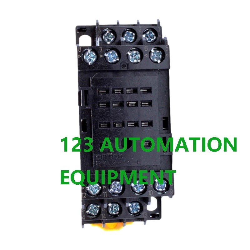 5 ชิ้นของแท้ใหม่ Omron PYFZ-14-E ซ็อกเก็ตรีเลย์ 14 พินฐาน