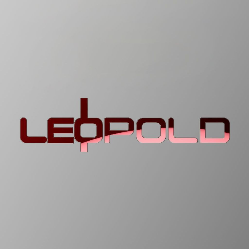 Leobor Metal Stickers Decorative Metal12y Material diy New ultra-thin keyboard sticker logo Machiner