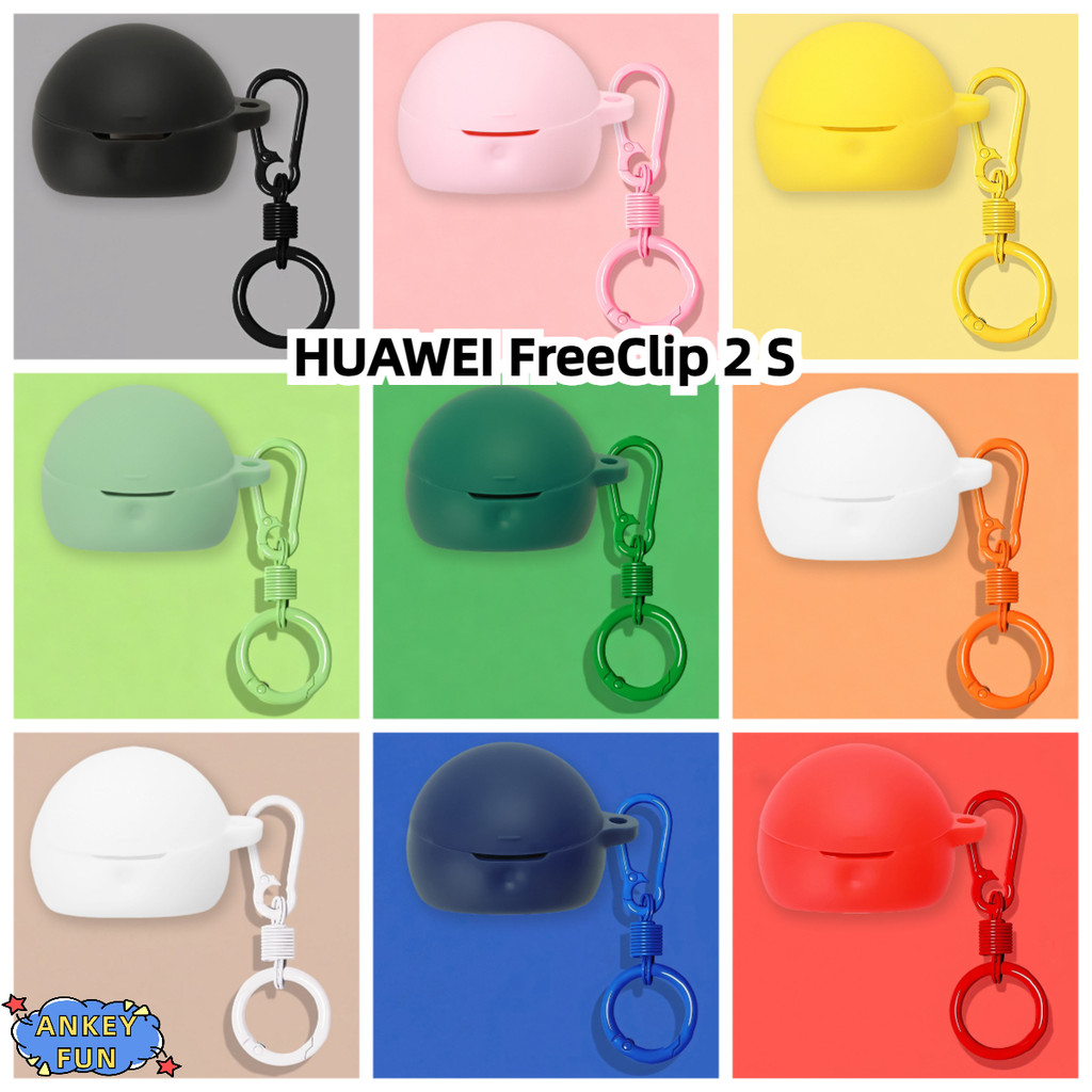 Compatible with HUAWEI FreeClip 2 S Bluetooth Earbuds Silicone Protective Case HUAWEI FreeClip 2 S S