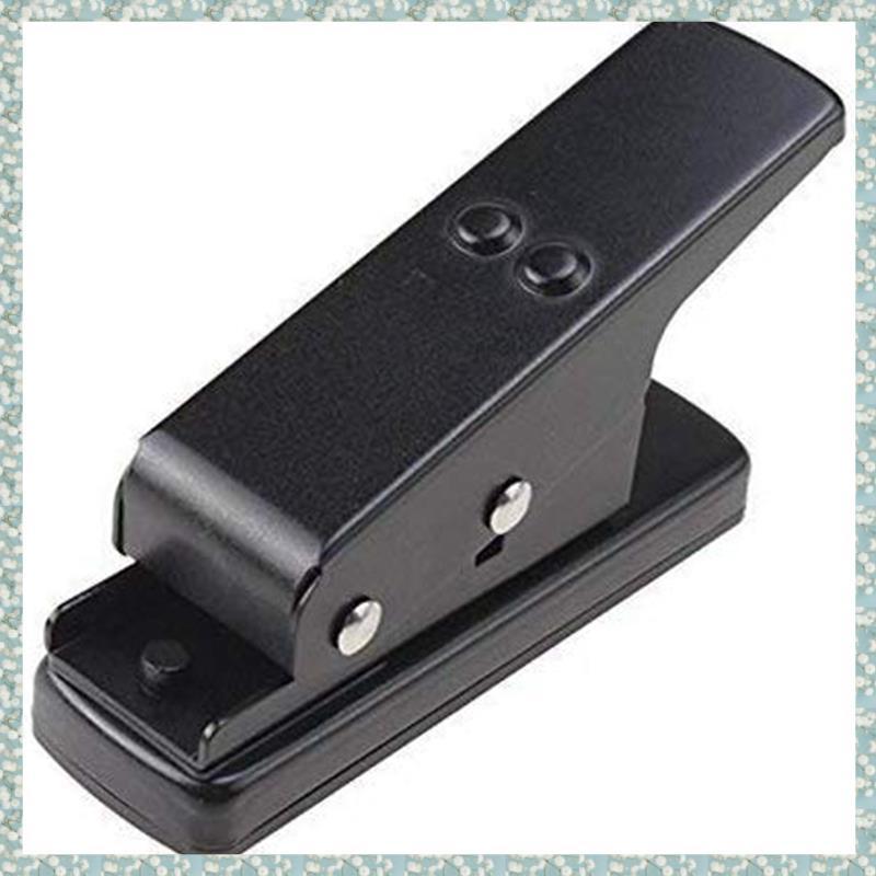 [h5bl3j6wj.ph] Guitar Plectrum Punch Picks Portable Pick Puncher Pick Maker เครื่องตัดการ์ด DIY สีดํ