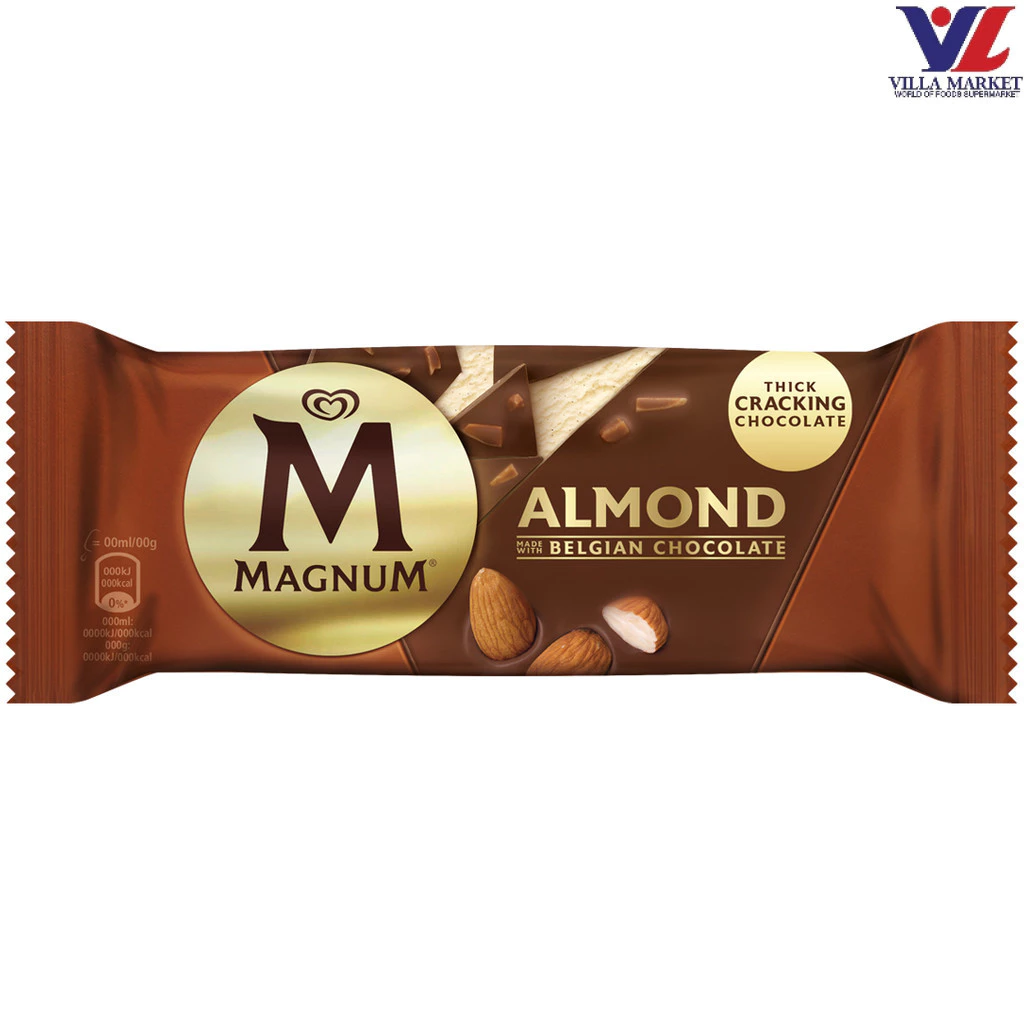 [สินค้าส่งด่วน] [5789] Wall'S Magnum Almond 65 G. P24 วอลล์ แม็กนั่ม อัลมอนด์