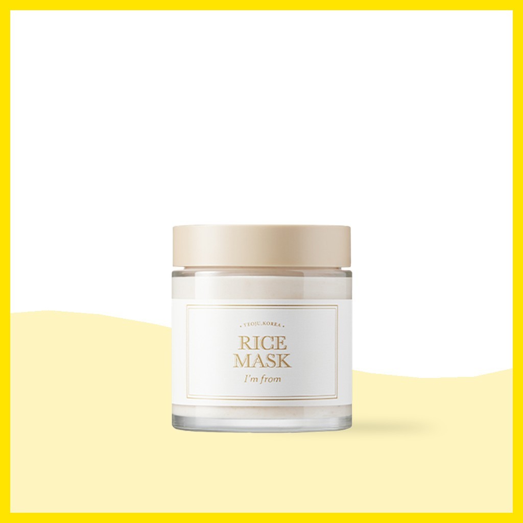 [ImFrom] Rice Mask 110g / Korean Rice Mask / Revitalizing Treatment / ของแท้ 100% โดย DAMON:SELECT