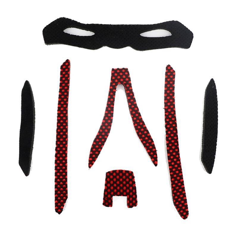 [YANG] 21 ชิ้น/เซ็ตจักรยานรถจักรยานยนต์กีฬาฟองน้ําหมวกกันน็อคด้านใน Padding แผ่นโฟมชุดซับเครื่องมือป้องกัน
