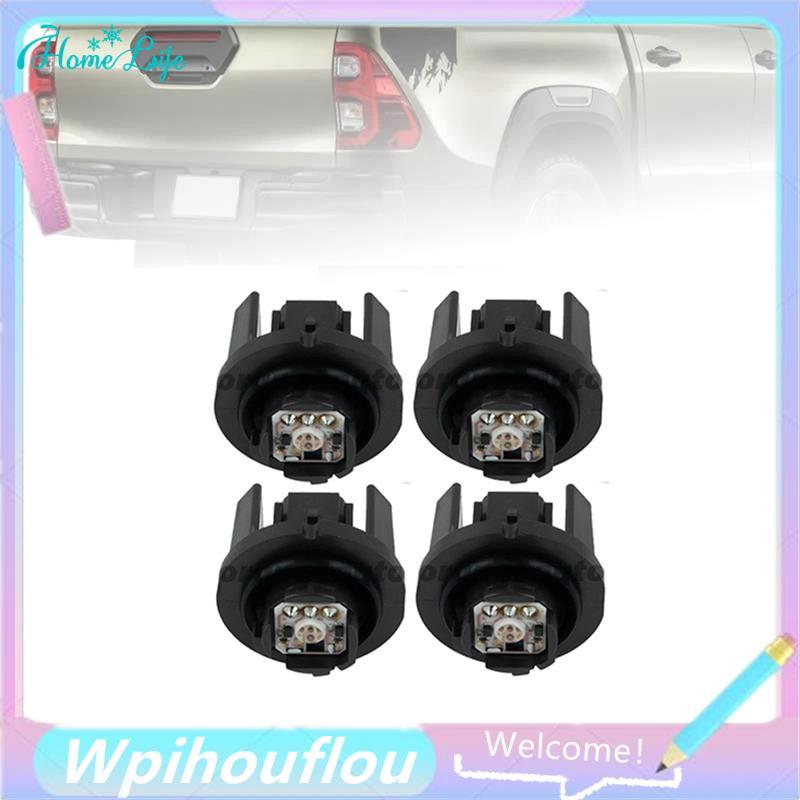 [HoME&life] หลอดไฟเบรก 4 ชิ้น 81536-15120 LR4B ไฟท้าย LED ด้านหลังแหล่งสําหรับ 2016-2023 8153615120