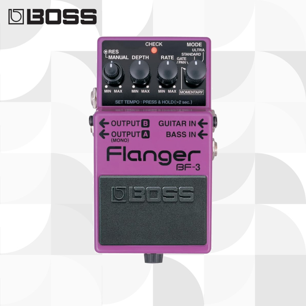 BOSS BF-3 Flanger Guitar/Bass Effects Pedal เอฟเฟกต์กีตาร์/เบส【ส่งตรงจากญี่ปุ่น】