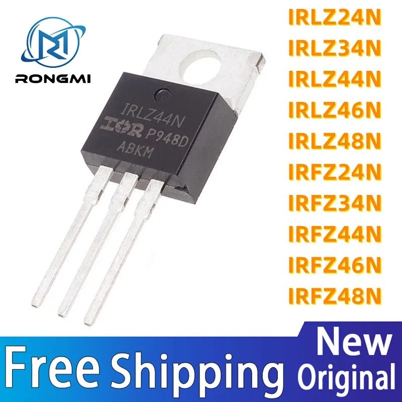(10 ชิ้น) 100% ใหม่ IRLZ44N IRLZ24N IRLZ34N IRLZ46N IRLZ48N IRFZ24N IRFZ34N IRFZ44N IRFZ46N IRFZ48N 