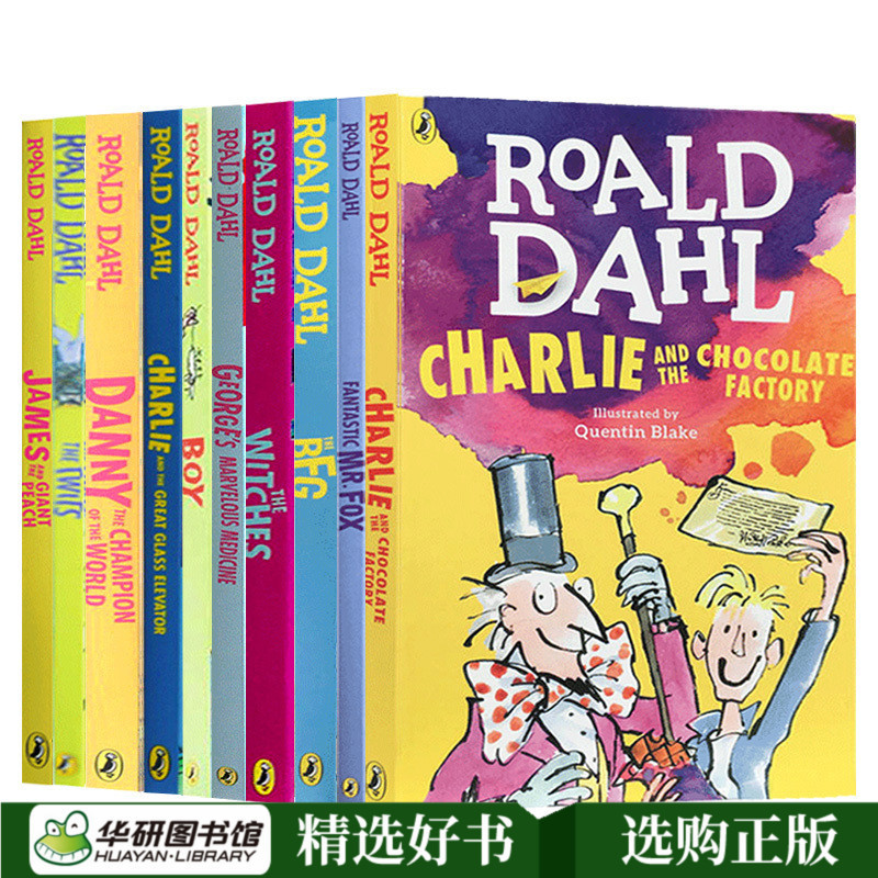 Dahl ชุดเด็ก roald10 หนังสือเด็ก Chapter Roald Book Erwin Bridge Erwin 9EP0