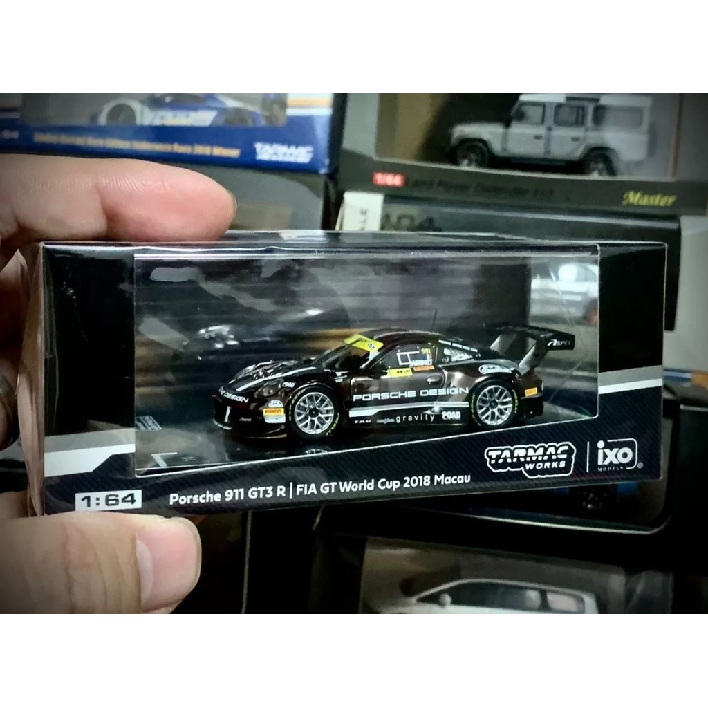 1/64 Tarmac Works TW Tarmac Works TW Porsche 911 GT3 R Porsche Design Jingtian Macau GT สินค้าใหม่ที