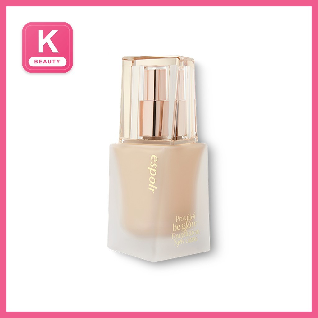[Espoir] Protailor Be Glow Foundation New Class -No.25 Tan / Korean Foundation / Glow Finish by IVYK