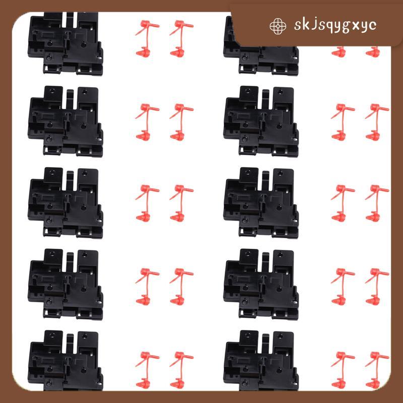 skjsqygxycStable Mounting Holder with Two Anchors 10pcs M. 2 SSD ชุดติดตั้งสําหรับ M420 M920T M428 M