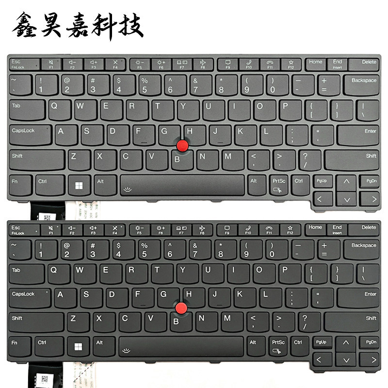 ใช้ได้กับ Lenovo ThinkPad X13 Gen 2 X13 Gen 3 คีย์บอร์ด L13 Gen3 Gen4 Gen5