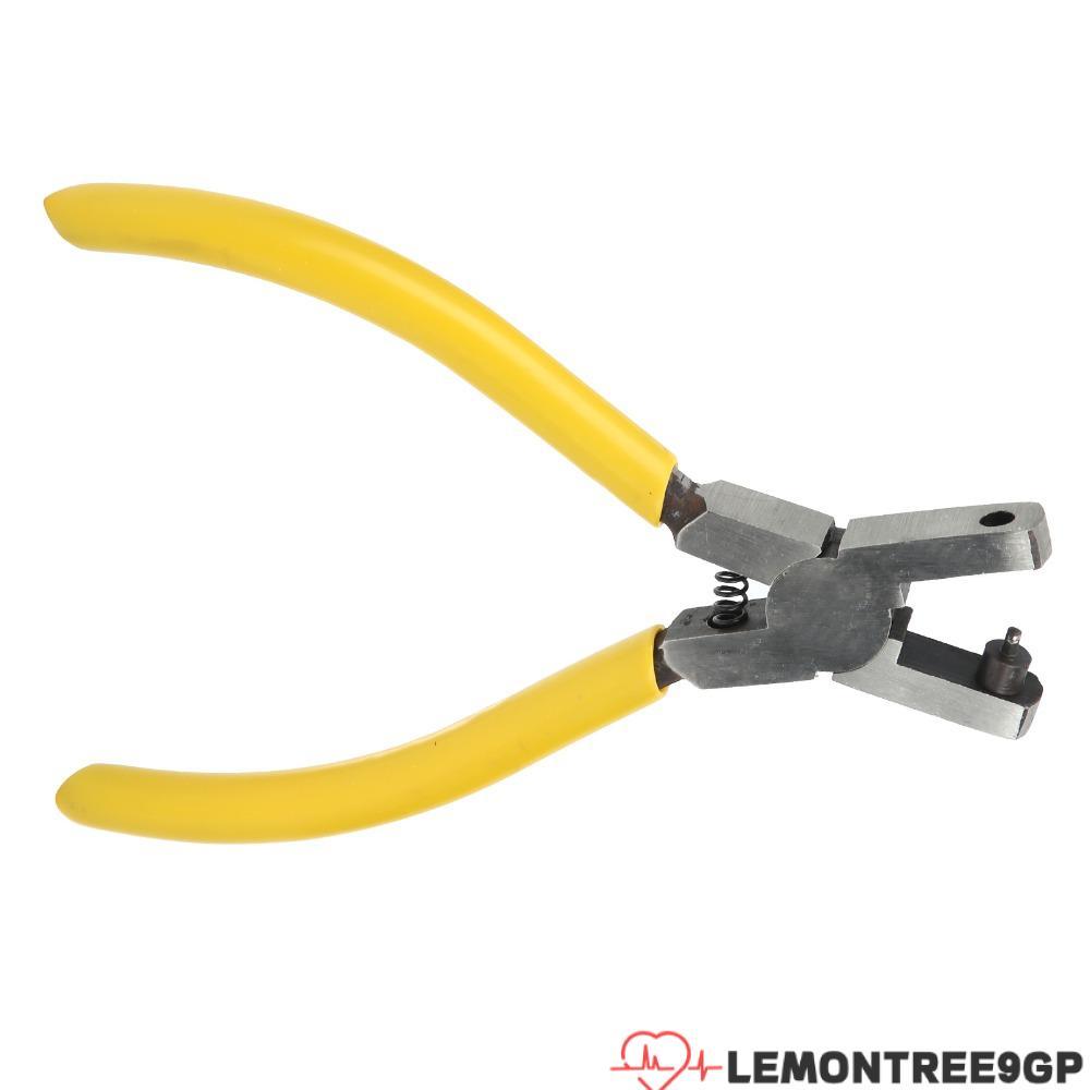 LEMONTREE9GP 2pcs Watch Band Hole Puncher, Round Hole Punch Universal คีมหนัง Hole Punch คีม, Mini H