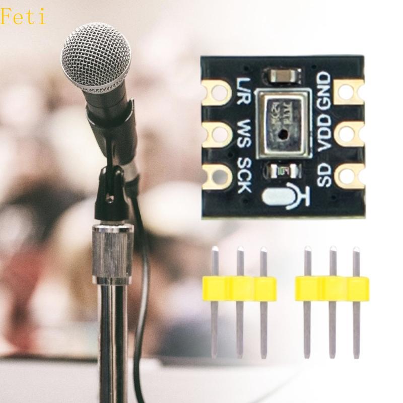 Feti Energy โมดูลไมโครโฟน INMP441 ที่มีประสิทธิภาพสําหรับบอร์ดการพัฒนาหลายตัว