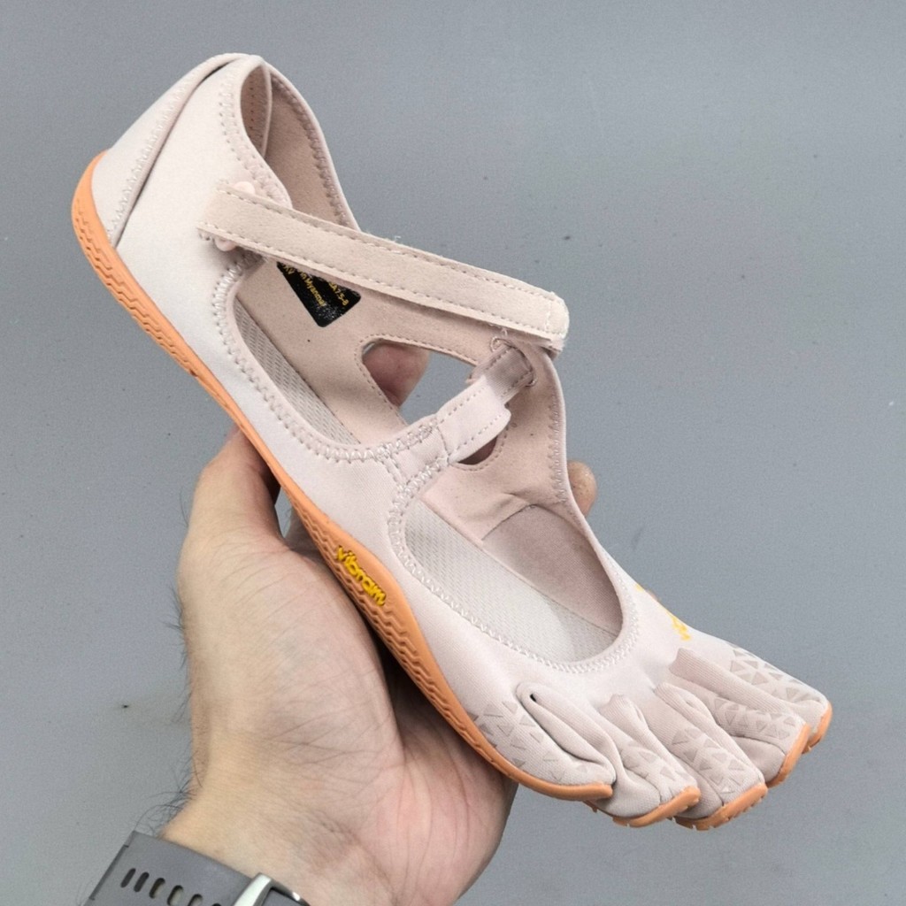 Vibram V-SOUL Five-Toed รองเท้าโยคะพิลาทิสในร่มฟิตเนสกีฬาเต้นรําการฝึกอบรมรองเท้าผู้หญิง