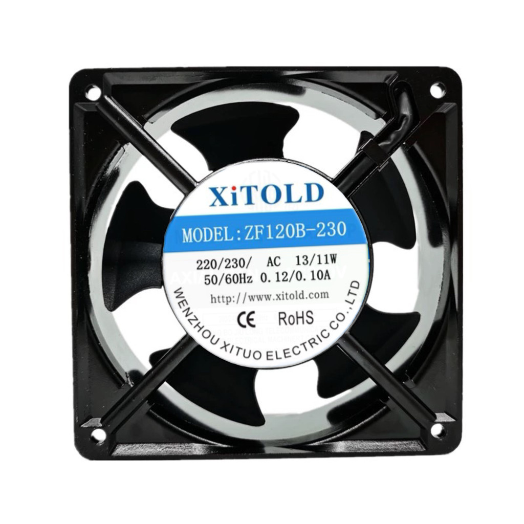 [พัดลมระบายความร้อน] XiTOLD ZF120S B-230 F2E120S B-230 220V 12038 Xistuo ตู้พัดลมระบายความร้อน