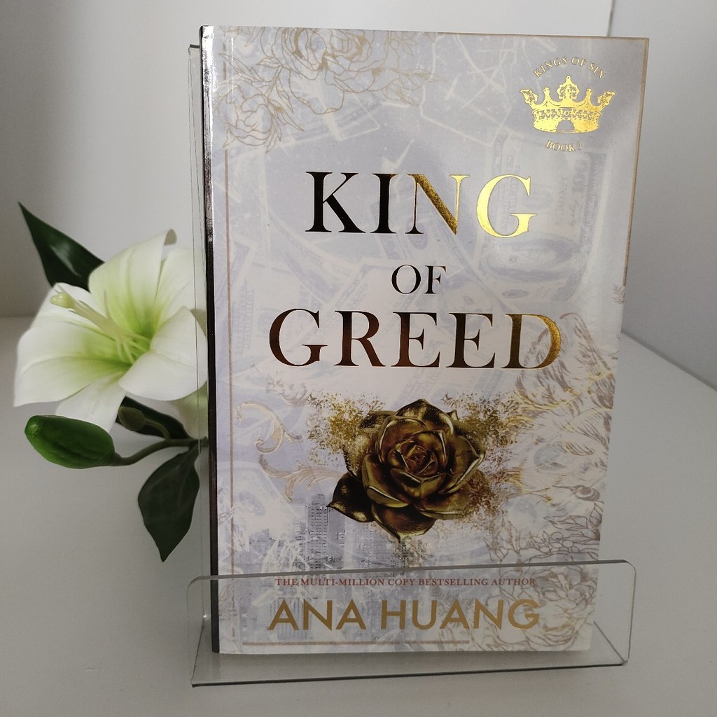 พร้อมส่ง จัดส่งรวดเร็ว King of Greed Twisted Series ผู้แต่ง Huang Ana Greed King 3 เวอร์ชันภาษาอังกฤ
