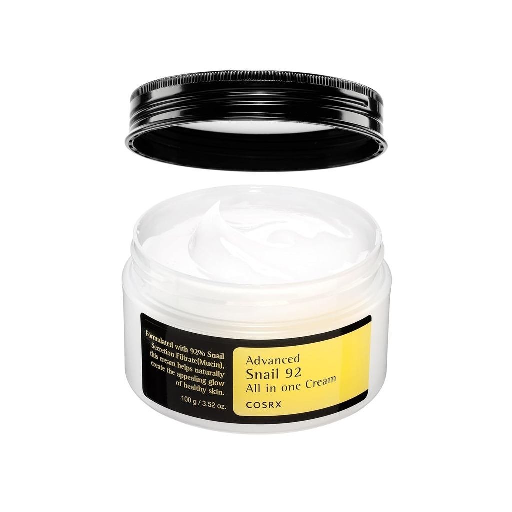 COSRX Snail Velcro 92% Facial Moisturizer, 3.52oz, Light Moisturizer, Soft Skin, Gloss, Korean Care,