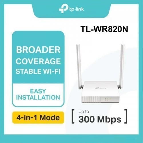 TPlink TL-WR820N เราเตอร์ WiFi ไร้สาย 300Mbps WR820N M5