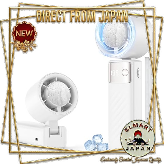 [Direct From Japan] Handheld Fan [New for 2026 - Instant Cooling to -20°C] , Handheld Fan with Cooli