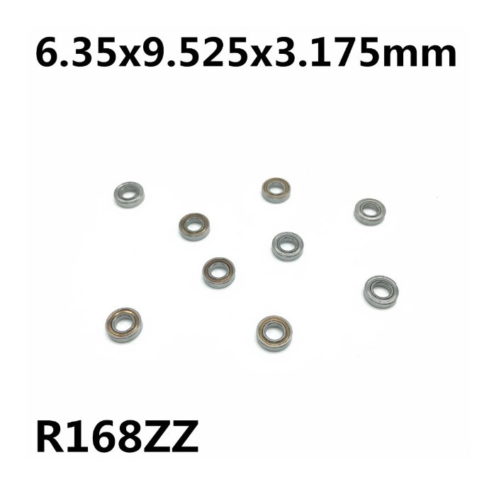 Bearing R 168 ZZ บรรจุบรรจุภัณฑ์ 10 ชิ้น