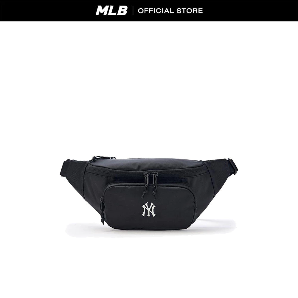 MLB กระเป๋าคาดเอว ยูนิเซ็กส์ Unisex Basic Gorpcore Belt Bag รุ่น 3AHSB025N 50BKS สีดำ