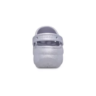 CROCS รองเท้าลำลองผู้หญิง CLASSIC PLATFORM GLITTER CLOG รุ่น 207241-5PS - MAUVE MIST