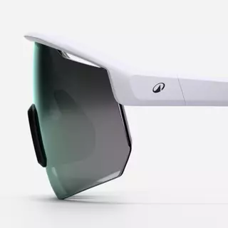 Decathlon Adult Cycling Sunglasses Perf แว่นกันแดดใส่ปั่นจักรยานสำหรับผู้ใหญ่ ประเภท 3 รุ่น Roadr 500 - White