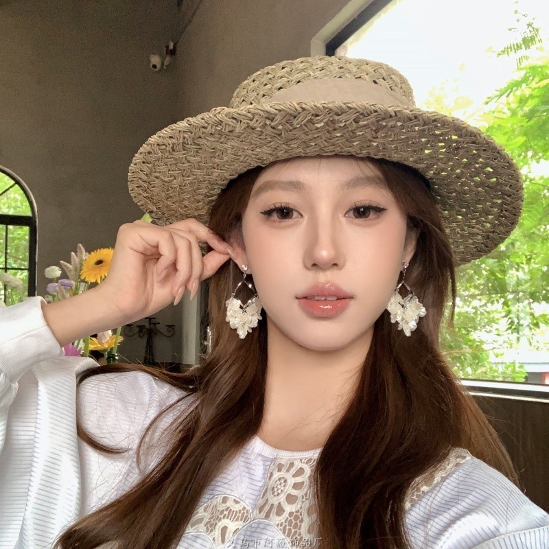[ชาพีช] Earside Wind Chimes ต่างหูพู่ระดับไฮเอนด์ฝรั่งเศสหญิง